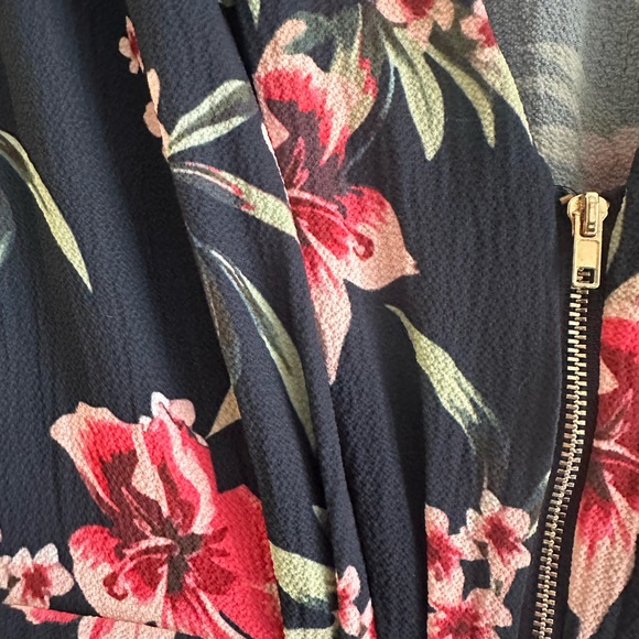 Tropical Midi Length Dress Size XS - Picture 4 of 5